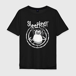 Мужская футболка оверсайз Sleepknot