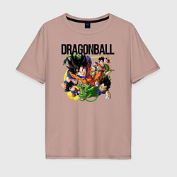 Мужская футболка оверсайз Гоку из Dragonball