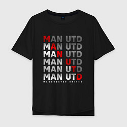 Мужская футболка оверсайз ФК Манчестер Юнайтед