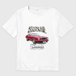 Мужская футболка оверсайз Маслкар Ford Mustang