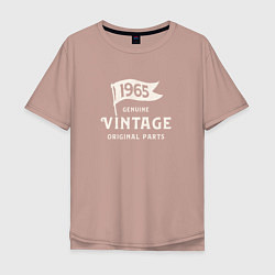 Мужская футболка оверсайз 1965 подлинный винтаж - оригинальные детали