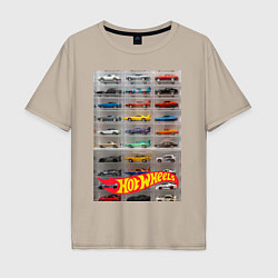 Мужская футболка оверсайз Hot Wheels - collection