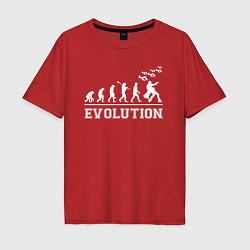 Мужская футболка оверсайз JoJo Bizarre evolution