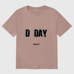 Мужская футболка оверсайз D DAY Agust D