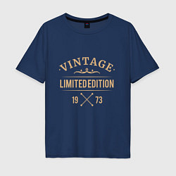 Мужская футболка оверсайз Vintage limited edition 1973