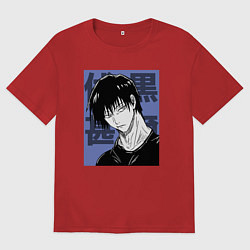 Мужская футболка оверсайз Тодзи Фушигуро