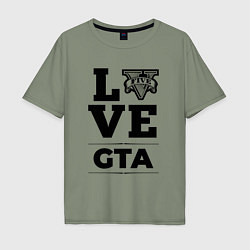 Мужская футболка оверсайз GTA love classic