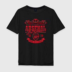 Мужская футболка оверсайз Arsenal 1886