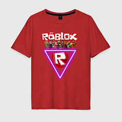 Мужская футболка оверсайз Roblox, роблокс