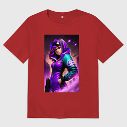 Мужская футболка оверсайз Saints Row - fantasy character