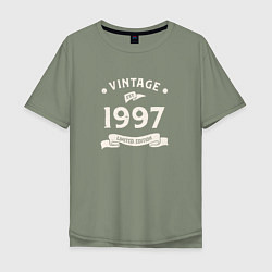Мужская футболка оверсайз Винтаж 1997, ограниченный выпуск