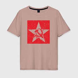 Мужская футболка оверсайз Star USSR