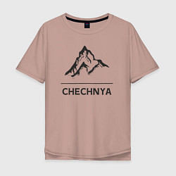 Мужская футболка оверсайз Чечня Россия