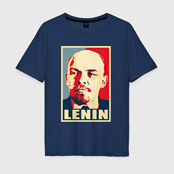 Мужская футболка оверсайз Lenin