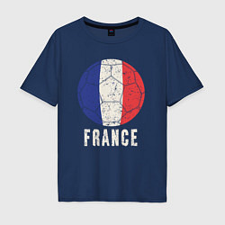 Мужская футболка оверсайз Футбол Франции