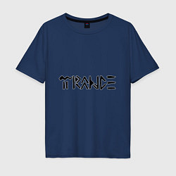 Футболка оверсайз мужская In trance, цвет: тёмно-синий