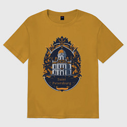Мужская футболка оверсайз Санкт - Петербург