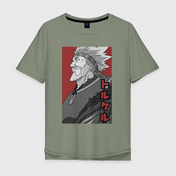 Футболка оверсайз мужская Торкель, цвет: авокадо