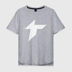 Мужская футболка оверсайз Thunder awaken logo