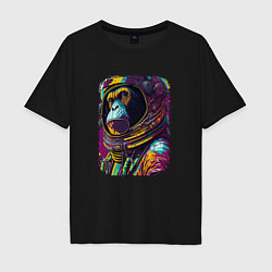 Мужская футболка оверсайз Galactic Ape