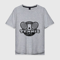 Мужская футболка оверсайз Tennis