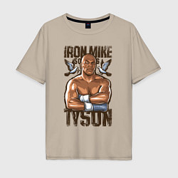 Мужская футболка оверсайз Iron Mike Tyson Железный Майк Тайсон