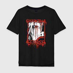 Мужская футболка оверсайз Cannibal Corpse - metal