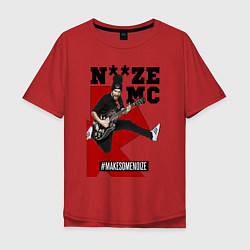 Мужская футболка оверсайз Noize MC - guitarist