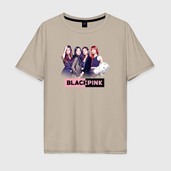 Мужская футболка оверсайз Blackpink girls