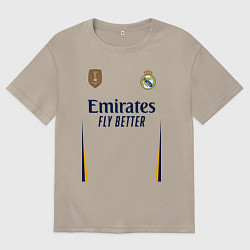 Мужская футболка оверсайз Лука Модрич ФК Реал Мадрид форма 2324 домашняя