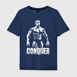 Мужская футболка оверсайз Arnold conquer