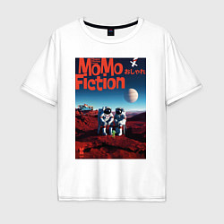 Мужская футболка оверсайз MoMo - Марс наш