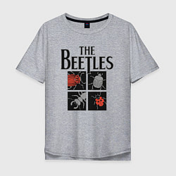 Мужская футболка оверсайз Beetles