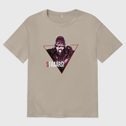 Мужская футболка оверсайз Немезис