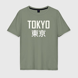 Мужская футболка оверсайз Japan - Tokyo