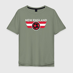 Мужская футболка оверсайз New England