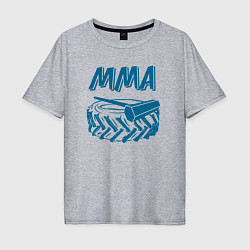 Мужская футболка оверсайз MMA power
