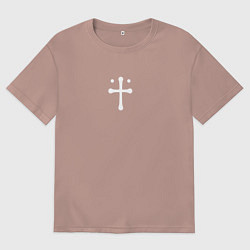 Мужская футболка оверсайз Тосака Рин Крест