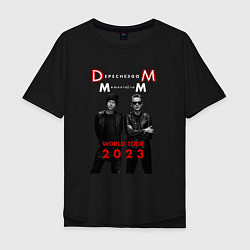 Мужская футболка оверсайз Depeche Mode 2023 Memento Mori - Dave & Martin 04