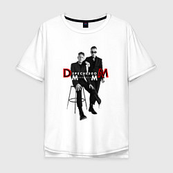 Мужская футболка оверсайз Depeche Mode - Memento Mori Two of Us
