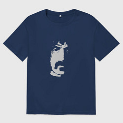 Мужская футболка оверсайз Tribute to Frank Zappa - BW1