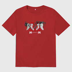 Мужская футболка оверсайз Depeche Mode - Memento Mori Angels