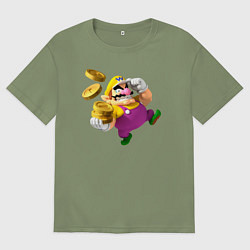 Футболка оверсайз мужская Варио, цвет: авокадо