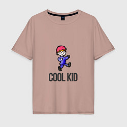 Мужская футболка оверсайз Cool kid