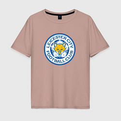 Мужская футболка оверсайз Leicester city fc