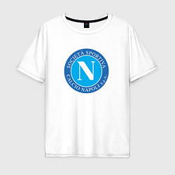 Мужская футболка оверсайз Napoli fc sport