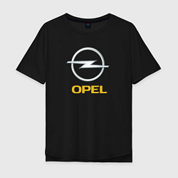 Мужская футболка оверсайз Opel sport auto