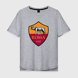 Футболка оверсайз мужская Roma sport fc, цвет: меланж