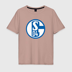 Мужская футболка оверсайз Schalke 04 fc club