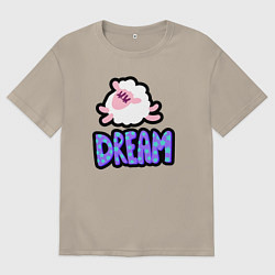 Мужская футболка оверсайз Мечта овечки